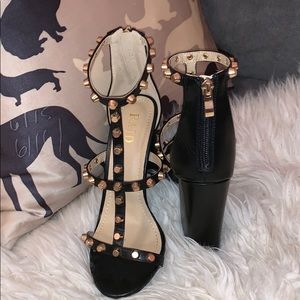 Raid studded heels